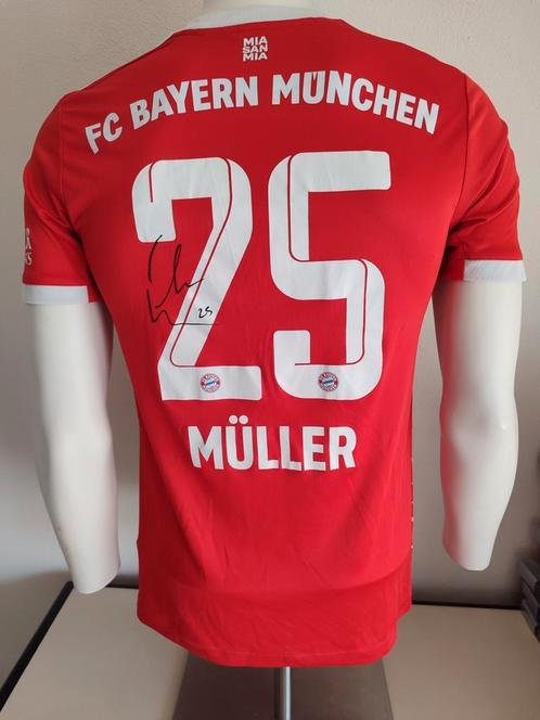 Origineel gesigneerd Bayern München shirt Thomas Müller+COA, Verzamelen, Sportartikelen en Voetbal, Nieuw, Shirt, Buitenlandse clubs