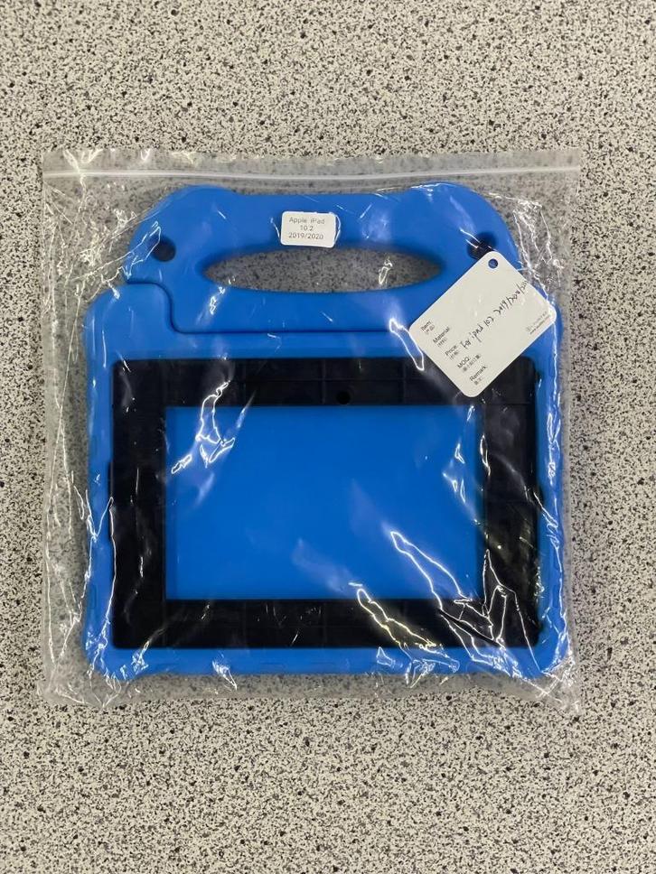 Kids Tablet Cover voor iPad (2022/2025) – Blauw & Roze, Computers en Software, Tablet-hoezen, Nieuw, Bescherming voor- en achterkant