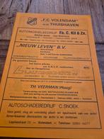 FC VOLENDAM  - HELMOND  SPORT, Ophalen of Verzenden, Overige binnenlandse clubs