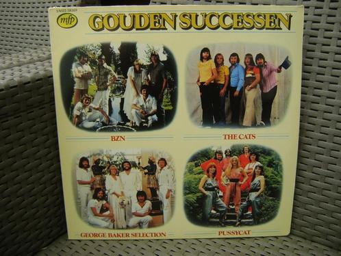 LP - Gouden Successen - BZN/Pussycat/The Cats/George Baker, Cd's en Dvd's, Vinyl | Verzamelalbums, Gebruikt, Pop, 12 inch, Ophalen of Verzenden