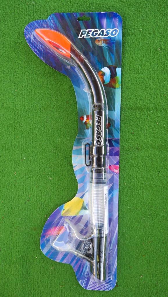 Nieuwe Pegaso Marine snorkel, met waterloosventiel, Watersport en Boten, Snorkelen, Nieuw, Snorkel, Ophalen of Verzenden
