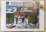 King puzzel 1000 stukjes., Ophalen of Verzenden, 500 t/m 1500 stukjes, Gebruikt, Legpuzzel