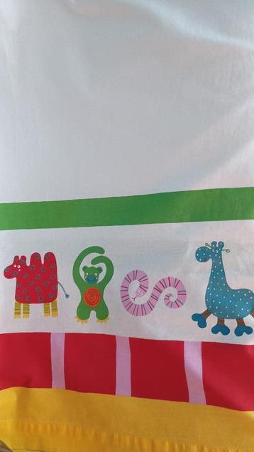Vrolijke gordijnen voor kinderkamer, 4 stuks à 115 x 170 cm beschikbaar voor biedingen