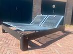 Auping auronde 160x210 zwart inclusief spiralen, Ophalen, Tweepersoons, 160 cm, Hout