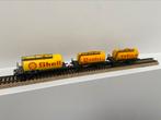 Set Marklin ketelwagens Shell, Wisselstroom, Gebruikt, Wagon, Ophalen of Verzenden