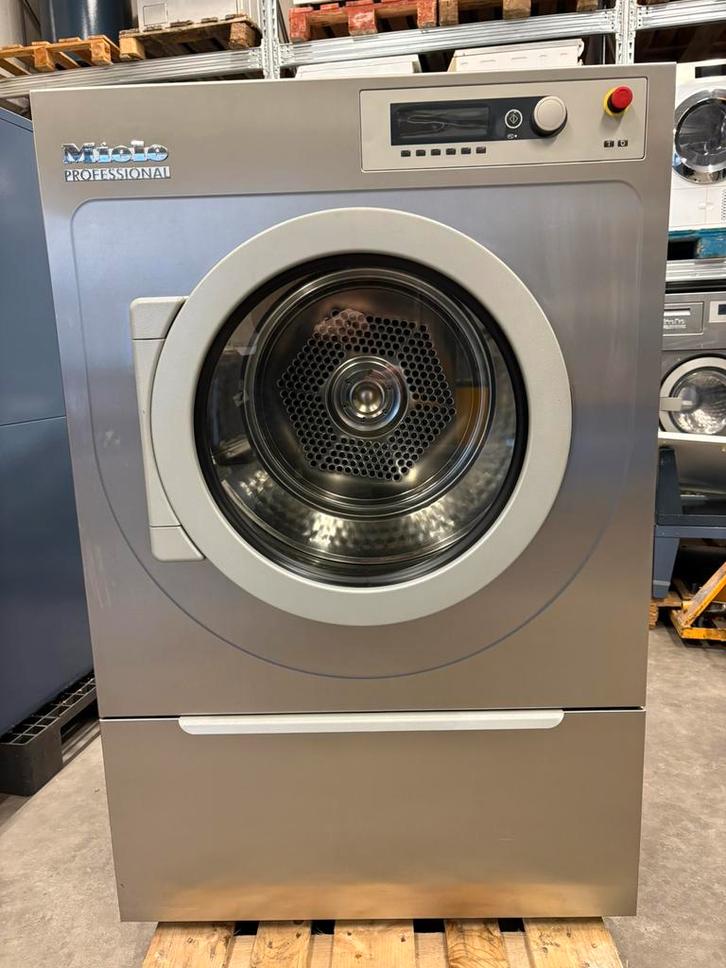 Miele Professional PT7331 EL (zeer weinig draaiuren), Witgoed en Apparatuur, Wasdrogers, Zo goed als nieuw, Luchtafvoer, Voorlader