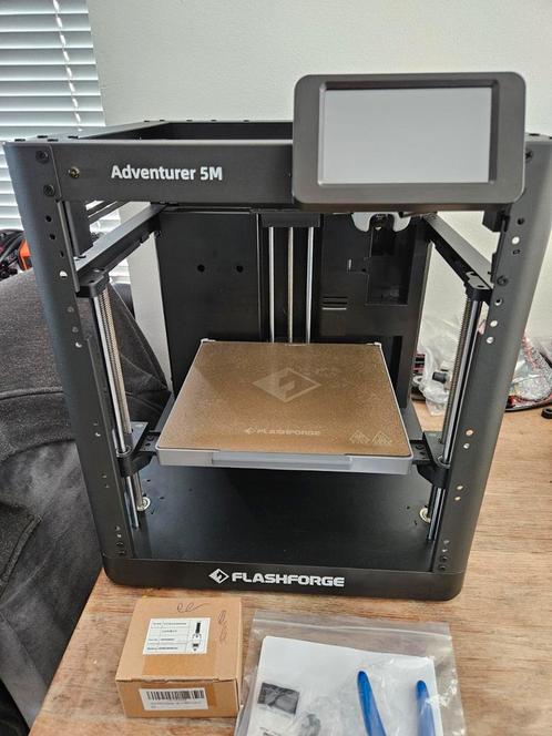 Flashforge Adventurer 5M 3D Printer, Computers en Software, 3D Printers, Zo goed als nieuw, Ingebouwde Wi-Fi, Ophalen of Verzenden