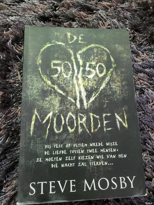 Steve Mosby - De 50/50-moorden, Boeken, Thrillers, Zo goed als nieuw, Nederland, Ophalen of Verzenden
