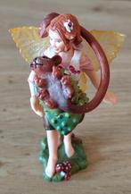 SCHLEICH KASTANJE ELF MET  MAATJE*70454*BOS ELFJE, Verzenden, Zo goed als nieuw