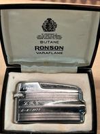Ronson varaflame butane aansteker helaas inscriptie, Verzamelen, Ophalen of Verzenden, Zo goed als nieuw, Aansteker