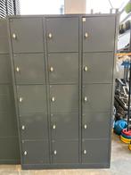 Locker kluisjes lockers 15 x opslag kast ( evt 3 stuks), Huis en Inrichting, Kasten | Lockerkasten, Ophalen, Gebruikt, Kast, 15 kluisjes