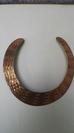 Vintage Koperen HALSKRAAG ~ Jaren '70 ~ Halssieraad INDIA, Ophalen of Verzenden, Overige typen