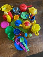 Keukenspulletjes of voor in de zandbak, Kinderen en Baby's, Speelgoed | Speelkeukens, Ophalen of Verzenden, Zo goed als nieuw