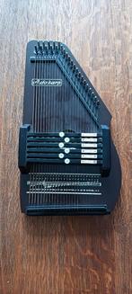 ANTIEKE MUSIMA HARP / CITER UIT MARKNEUKIRCHEN DDR 47CM HOOG, Ophalen of Verzenden, Gebruikt