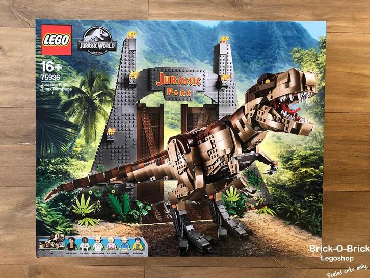 Lego 76936 Jurassic Park T-Rex Rampage nieuw in doos!, Kinderen en Baby's, Speelgoed | Duplo en Lego, Nieuw, Ophalen of Verzenden