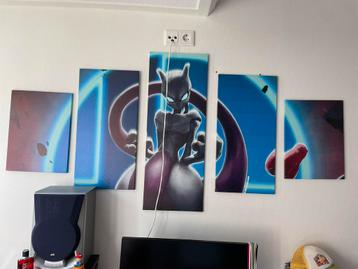 Mewtwo canvas schilderijen beschikbaar voor biedingen