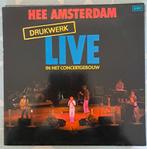 Drukwerk - Hee Amsterdam, Live LP, Ophalen of Verzenden