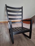 zwarte Ikea Värmdö schommelstoel, Gebruikt, Ophalen