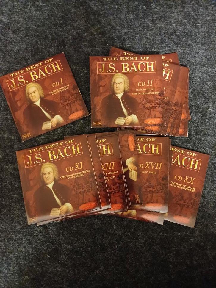 The Best of J.S. Bach - Complete CD Collectie, Cd's en Dvd's, Cd's | Klassiek, Zo goed als nieuw, Orkest of Ballet, Barok, Ophalen of Verzenden