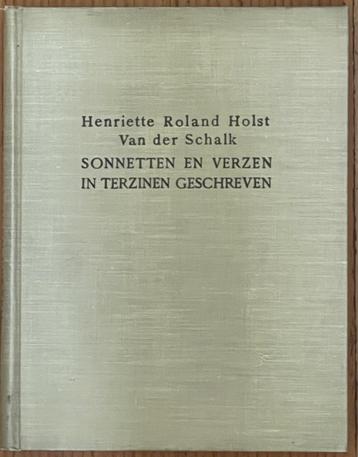 Henriette Roland Holst Van der Schalk, Sonnetten en verzen i