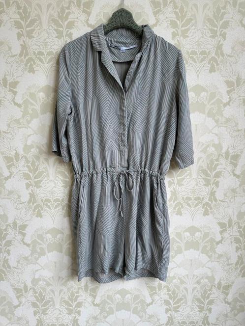 Just Female Hector korte playsuit jumpsuit, Kleding | Dames, Jumpsuits, Zo goed als nieuw, Maat 36 (S), Blauw, Ophalen of Verzenden