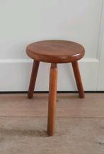 Vintage melkkrukje bijzettafeltje krukje kruk hout, Ophalen of Verzenden, Gebruikt, Hout