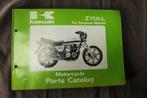 Kawasaki Z750L 1980 motorcycle parts catalogue Z750 L1, Motoren, Handleidingen en Instructieboekjes, Ophalen of Verzenden, Kawasaki