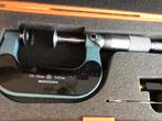 Mitutoyo Micrometer 25-50mm - Precisie Meetinstrument, Doe-het-zelf en Verbouw, Meetapparatuur, Ophalen of Verzenden, Zo goed als nieuw