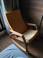 Ikea schommelstoel poang, Huis en Inrichting, Fauteuils, Ophalen, Hout, Gebruikt, 75 tot 100 cm