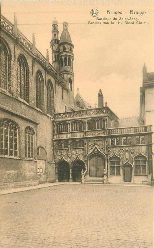 (381-440-011) Brugge Basiliek van het H. Bloed Christi, Verzamelen, Ansichtkaarten | Buitenland, Buiten Europa, Verzenden