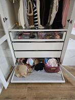 Kledingkast in perfecte staat met glazen deuren(190 bij 100), Huis en Inrichting, Ophalen, Overige materialen, Strak, 100 tot 150 cm