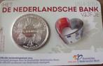 Coincard 5 euro Nederlandse bank UNC uit 2014, Ophalen of Verzenden, Koningin Juliana, Euro's, Losse munt
