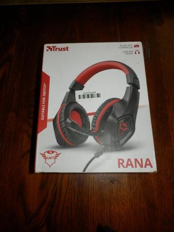 Trust Gaming GXT 404R Rana Gaming Headset voor Switch