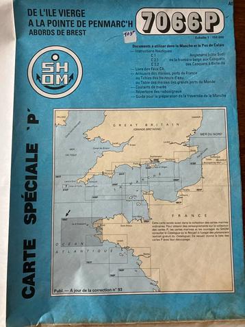 Zeekaart 7066P L'ile Vierge beschikbaar voor biedingen