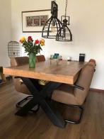 Eettafel, 50 tot 100 cm, Zo goed als nieuw, Vier personen, Rechthoekig