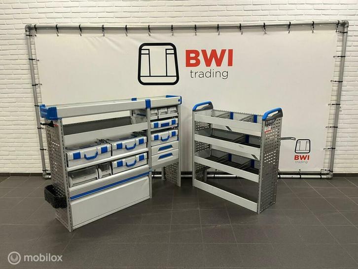 Sortimo set bedrijfswageninrichting L+R complete inrichting, Auto diversen, Overige Auto diversen, Ophalen of Verzenden