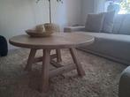 Ronde salontafel, Huis en Inrichting, 50 tot 100 cm, Zo goed als nieuw, Minder dan 50 cm, Eikenhout