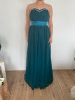 Galajurk (smaragd) groen maat xs, Galajurk, Ophalen of Verzenden, Maat 34 (XS) of kleiner, Gedragen