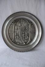 Vintage WMF tin wandbord Carl Spitzweg, Antiek en Kunst, Antiek | Tin, Ophalen of Verzenden