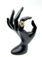 Zilveren Ottomaanse haremring met smaragd, robijn, zirkonia, Sieraden, Tassen en Uiterlijk, Info@zilverwebsite.nl, Verzenden, Nieuw