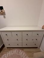 IKEA HEMNES ladekast – wit, Ophalen, 5 laden of meer, Zo goed als nieuw, Minder dan 100 cm