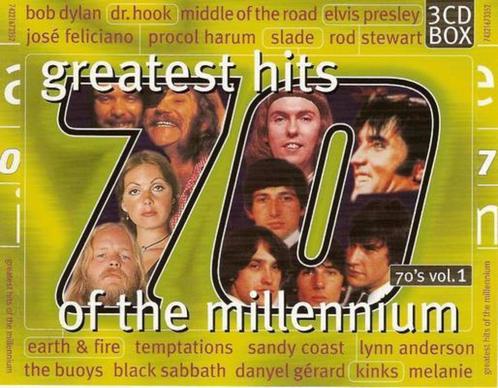 Greatest Hits Of The Millennium 70's Vol. 1   3XCD, Cd's en Dvd's, Cd's | Verzamelalbums, Zo goed als nieuw, Pop, Verzenden