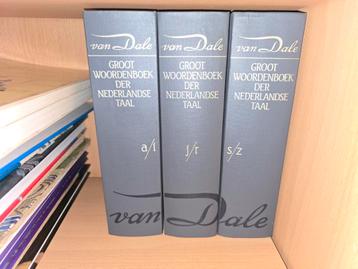 Dikke Van Dale set - Nederlandse woordenboeken beschikbaar voor biedingen