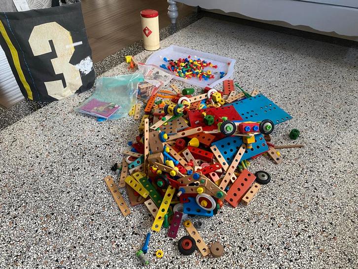 SIO Montage - grote partij, Kinderen en Baby's, Speelgoed | Educatief en Creatief, Gebruikt, Bouwen, Ophalen of Verzenden