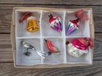 * Vintage / retro kerstornamenten - oa vogeltjes met clip, Diversen, Kerst, Ophalen of Verzenden, Gebruikt