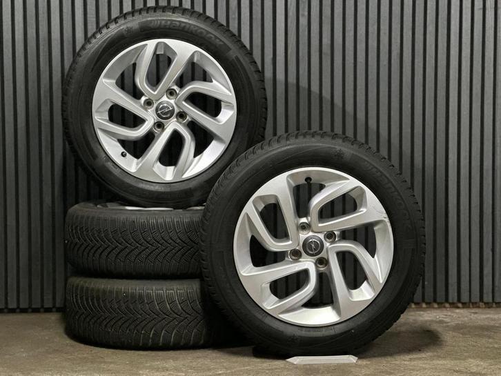 16 inch Winterset Opel Crossland 7-8mm €499,- zgan, Auto-onderdelen, Banden en Velgen, Banden en Velgen, Winterbanden, 16 inch