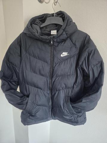 NIKE winterjas kids maat 164 xl zwart jongens jas origineel beschikbaar voor biedingen