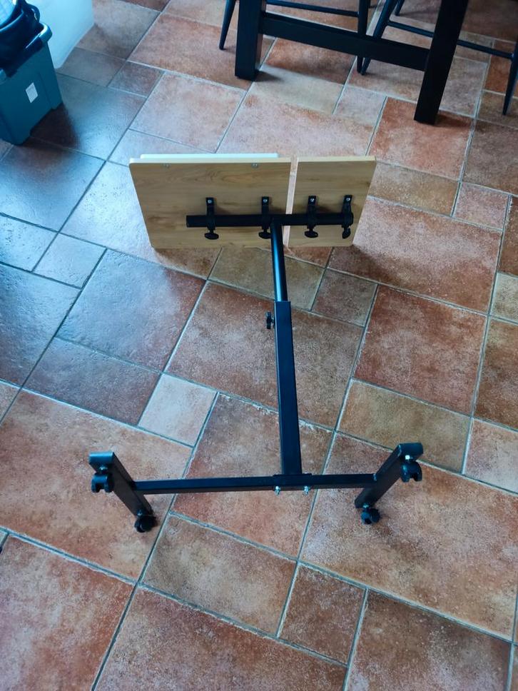 Tafel - Verstelbaar en Mobiel, Computers en Software, Laptoptafels, Gebruikt, Ophalen of Verzenden