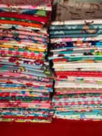 Kast vol leuke katoenen lapjes stof €2,- per stuk., Hobby en Vrije tijd, Stoffen en Lappen, Ophalen of Verzenden, Zo goed als nieuw