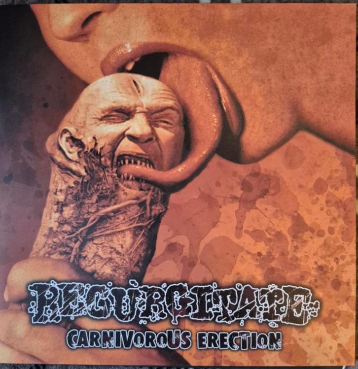 Regurgitate ‎– Carnivorous Erection lp nieuw new  GoreGrind, Cd's en Dvd's, Vinyl | Hardrock en Metal, Nieuw in verpakking, Ophalen of Verzenden